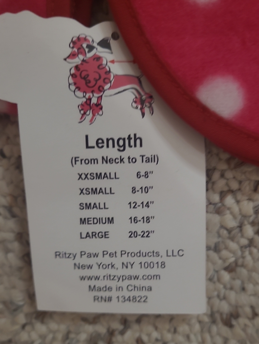 Ritzy Paw Pet Couture - Picture 2 of 2